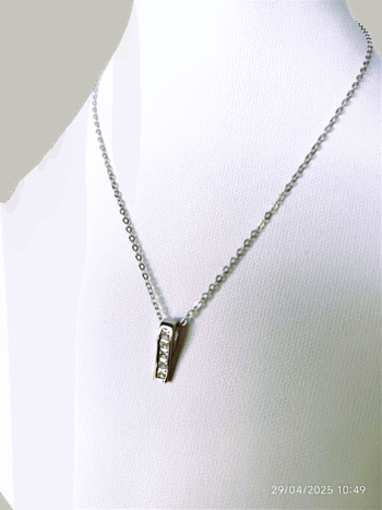 Collar de plata Calidad 925 (Modelo  light points)