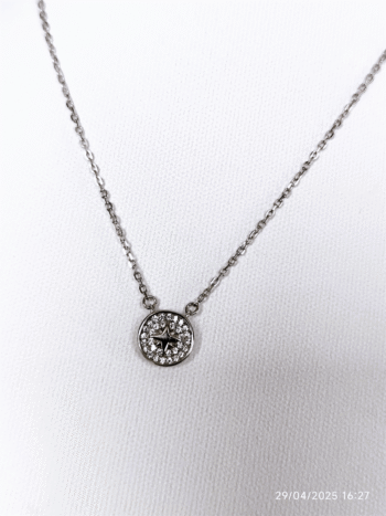 Collar de plata calidad 925 (Modelo star) - Imagen 2